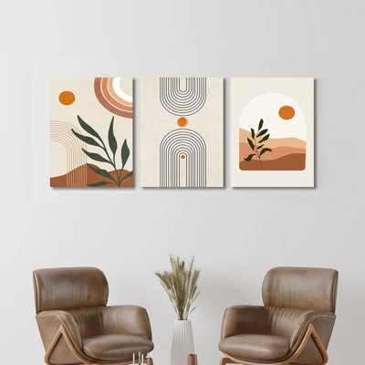 3 Piece Wrapped Canvas Print