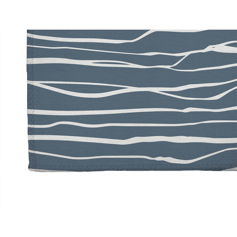 Tapis d'extérieur antidérapant Legions, Tapis de couloir 2 pi 6 po x 8 pi