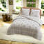 Ensemble de literie pour grand lit double, édredon réversible en mélange de coton à motif floral