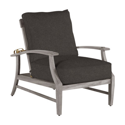 Croquet Teak Patio Chair with Cushions