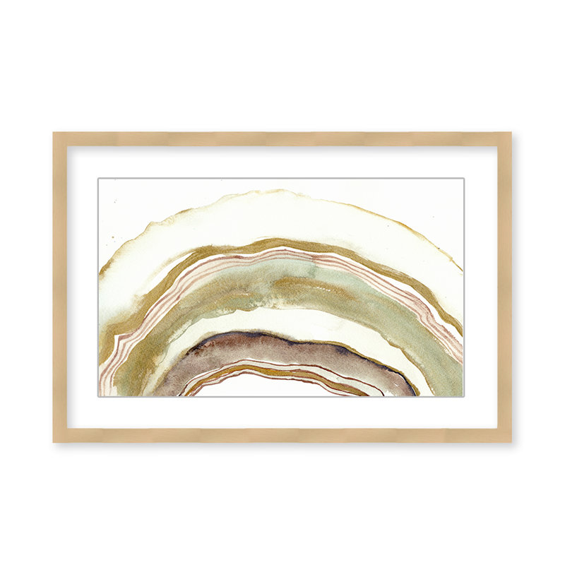 Abstract White Agate, 30" H x 40" W