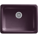 IronTones® 24.25" x 18.75" x 8.25" Top-/Under-Mount Single-Bowl Kitchen Sink