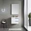 Meuble-lavabo de salle de bain simple 24 po Tyonna-255307992