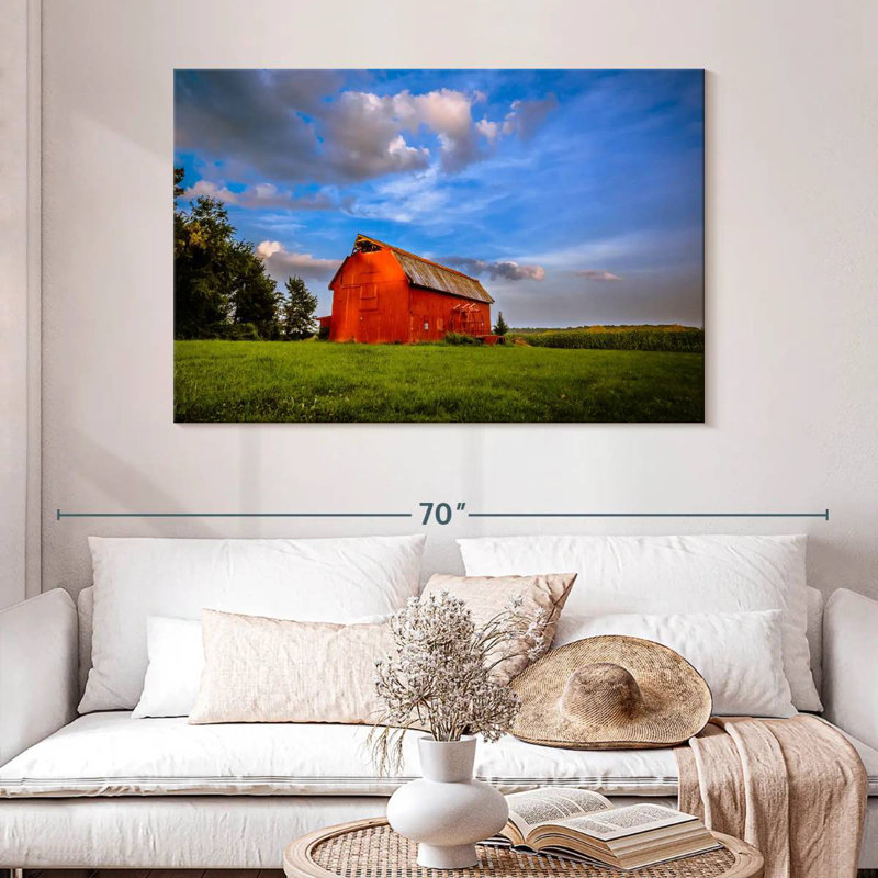 Lilie Barn à la ferme, H 32 po x l 48 po