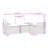 Vidaxl Garden Sofa Set Black, Cream White