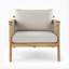 Fauteuil club d'extérieur Sumbawa, ensemble de 2