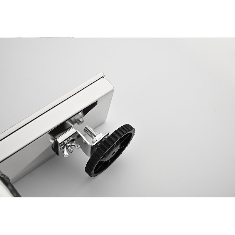 12 Inches Linear Shower Drain, Included Hair Strainer And Leveling Feet, Brushed Nickel