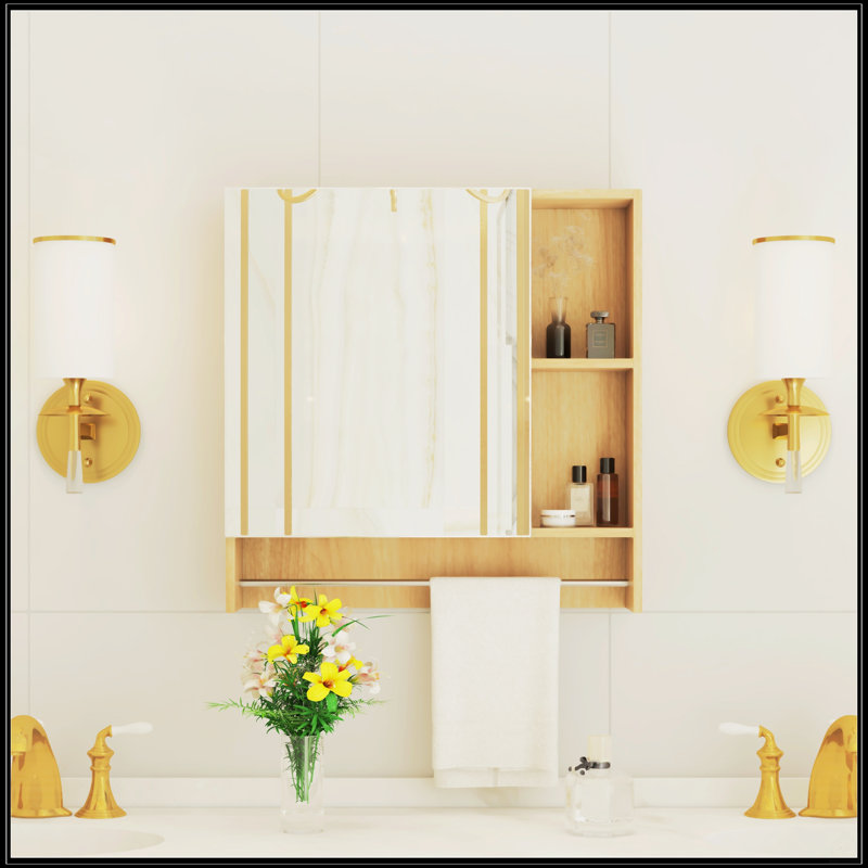 Armoire de salle de bain avec miroir