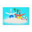 No Frame Print on Canvas-927539295