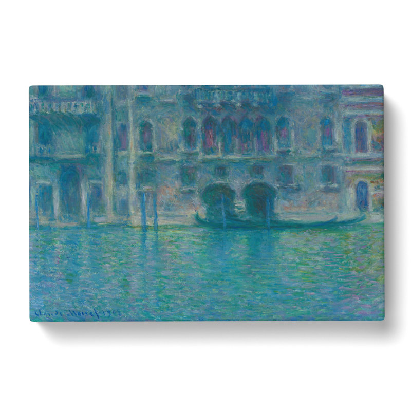Palazzo Da Mula, Venice by Claude Monet - Wrapped Canvas, 35cm H x 50cm W x 3cm D