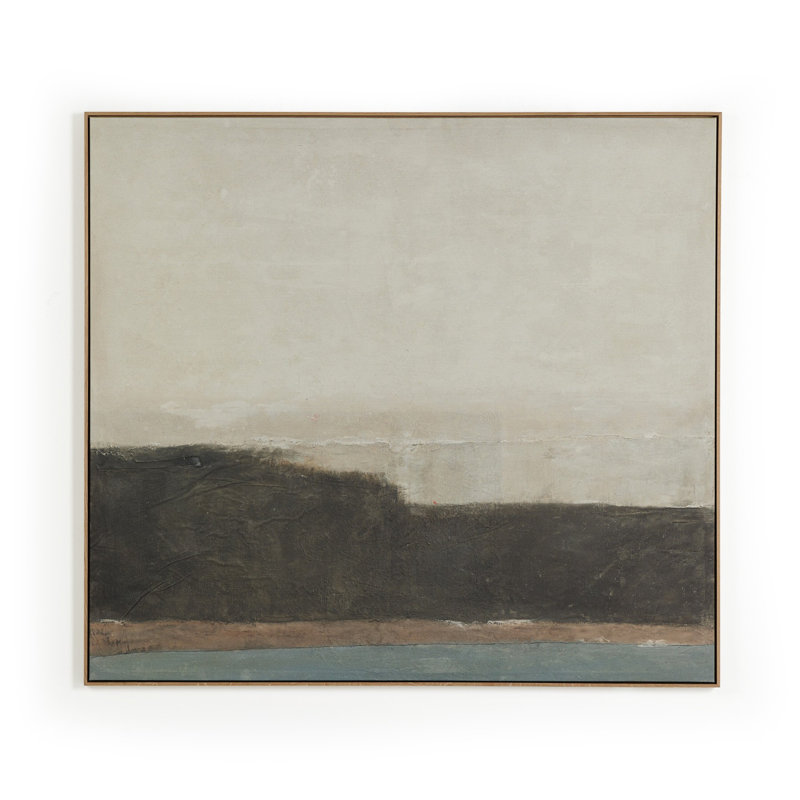 Sediment Painting by Paul Meyer, 36" H x 40" W