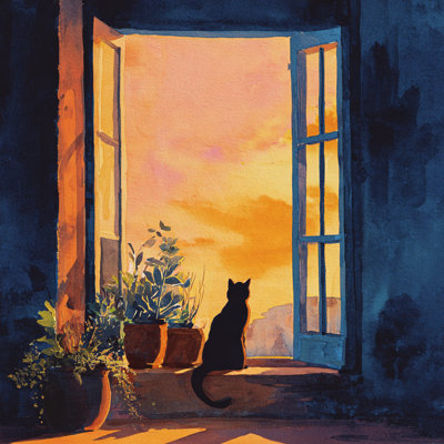 Art mural sur toile Twilight