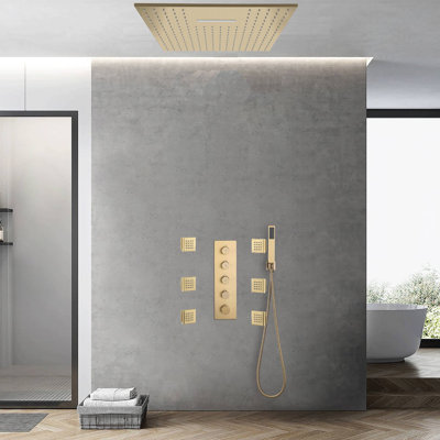 Thermostatic All-In-One Kit with Rough in-Valve