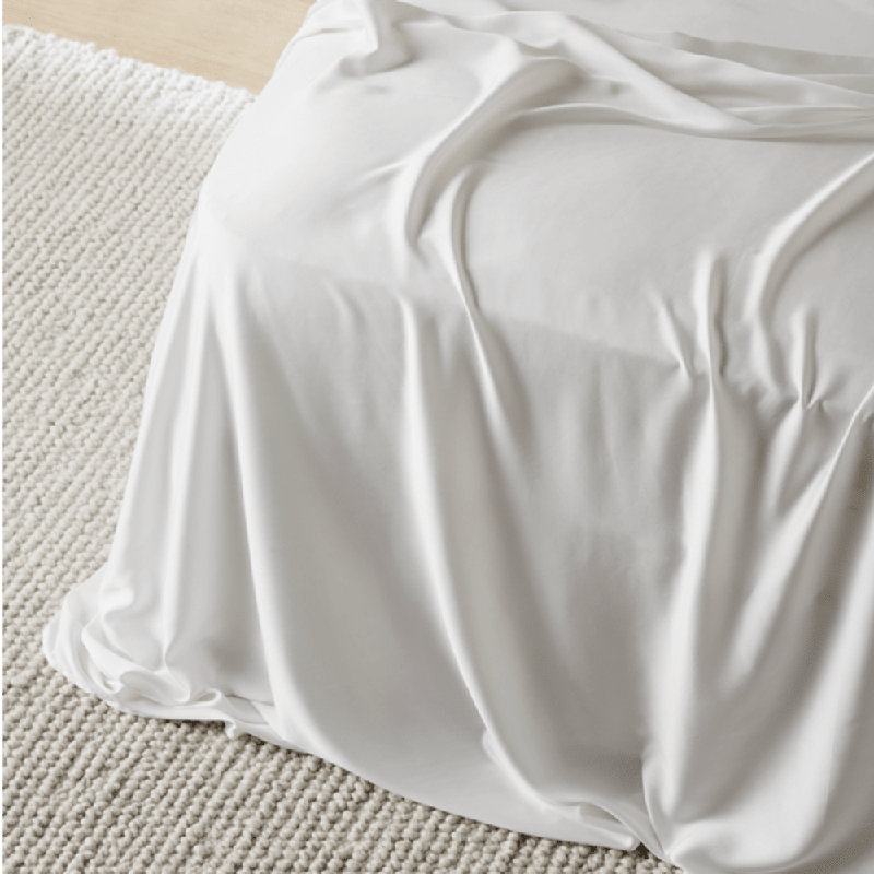 Ensemble de draps Sateen, Ensemble de draps pour taille de lit très grand c, Nuage
