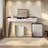 Solid wood simple new style clamshell dresser