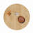 43" Wooden Circular Dining Table-1977861077