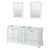 Blanc / chrome poli