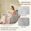 Pouf moderne en fausse fourrure pour le salon et la chambre-222424843-202682716