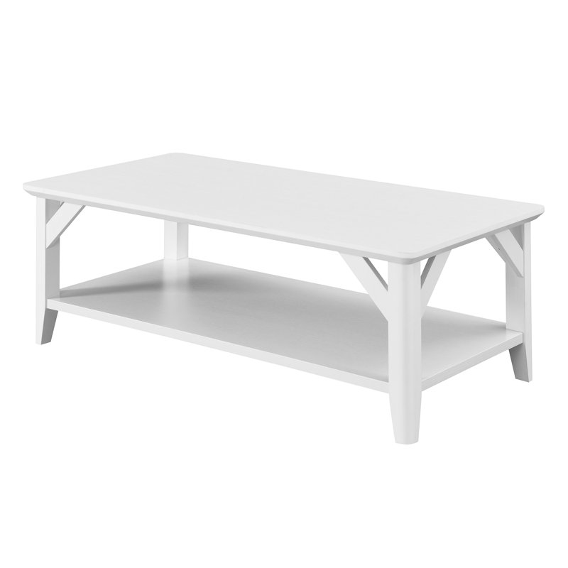 Keffer Coffee Table, White