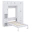 Lit escamotable avec rangement et garde-robe-2035522501