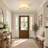 Velmora 3-Light Dimmable Drum Fabric Flush Mount Ceiling Light