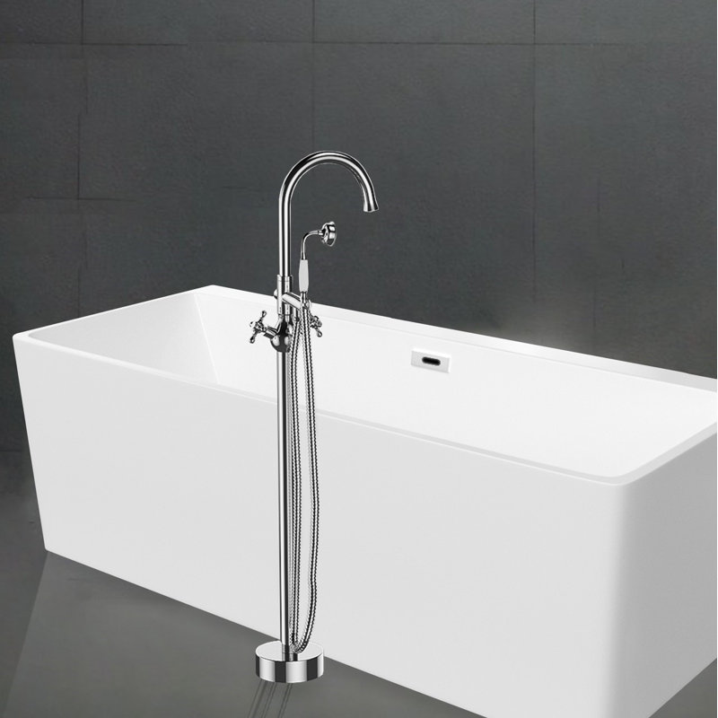 Floor Tub Spout, Chrome
