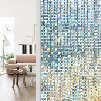 Madaya Windows High Quality Wear-Resistant Transparent Or Opaque Home Decoration Window Film - Small Mosaic