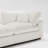 Abramson White L-Shaped Modular Reversible Cloud Sofa-1317561445