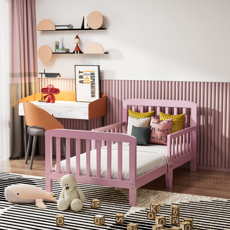 Hinman Kids Toddler Bed Toddler Beds, Pink
