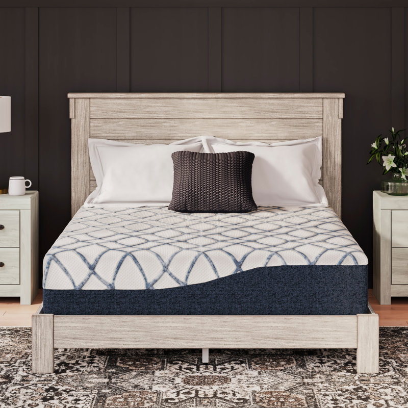 Matelas en mousse viscoélastique ultra pelucheuse Signature Design By Ashley Elite 2.0, Lit double, 12''