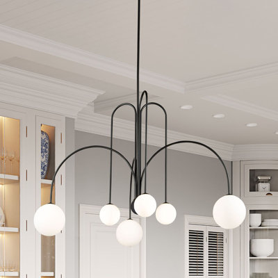 Comet 6 - Light Dimmable Chandelier
