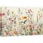 «Vibrant Wildflower», «Bright Daisy Floral Field Images, Spring French Country Living Room Artwork», impression sur toile encadrée-99543087-100095188-119461013