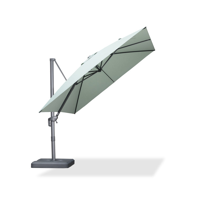 304cm Cantilever Parasol, Green
