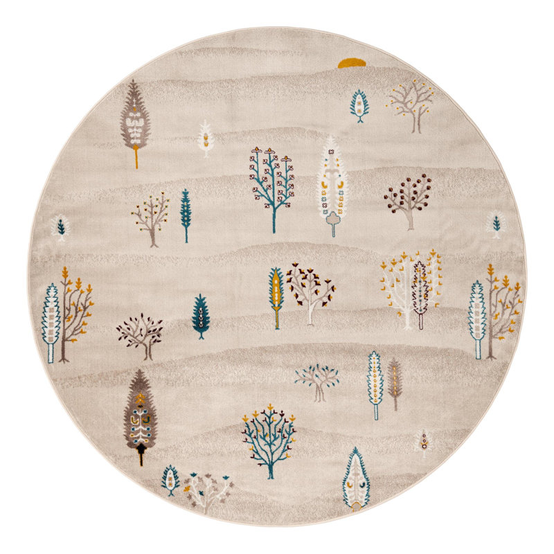 Bursa Botkins Rug, Round 7'10"