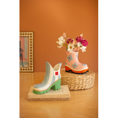 Ensemble de 2 vases en caoutchouc 6,57 "Kalalou