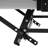 4 Step Stool Folding Step Ladder with Adjustable Handrail