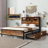 Yasira Metal Storage Bed-1360545226