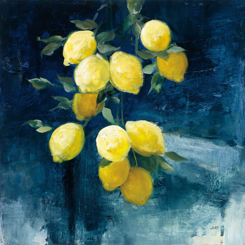 Lemon Grove I by Julia Purinton - Wrapped Canvas Painting, 51cm H x 51cm W