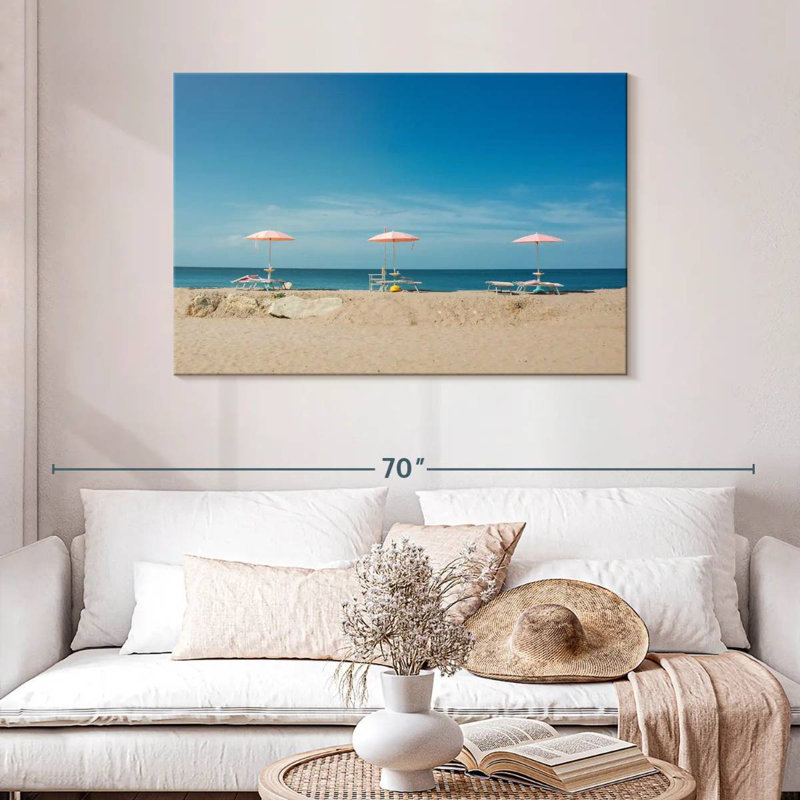 Gillard Italian Beach Umbrellas, 30" H x 45" W
