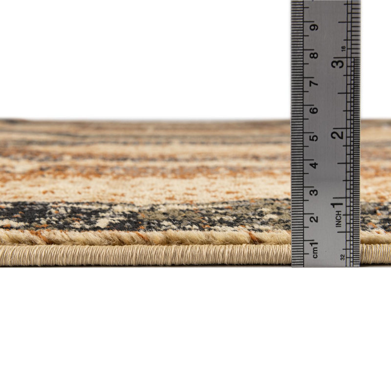 Brennin Geometric Indoor Rug, Octagon 5'3" x 5'3"