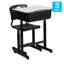 Adjustable Height Student Desk and Chair with Pedestal Frame