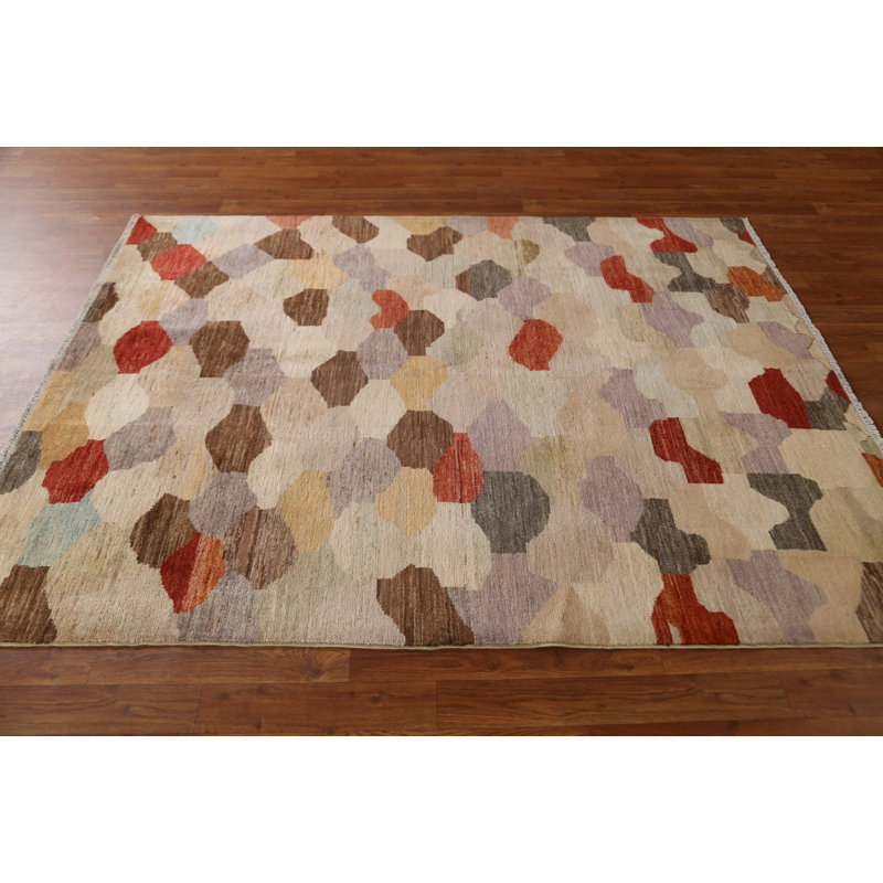 Tapis moderne All-Over Gabbeh 5 x 6