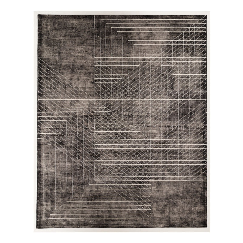 Hand Tufted Geometric Area Rug
