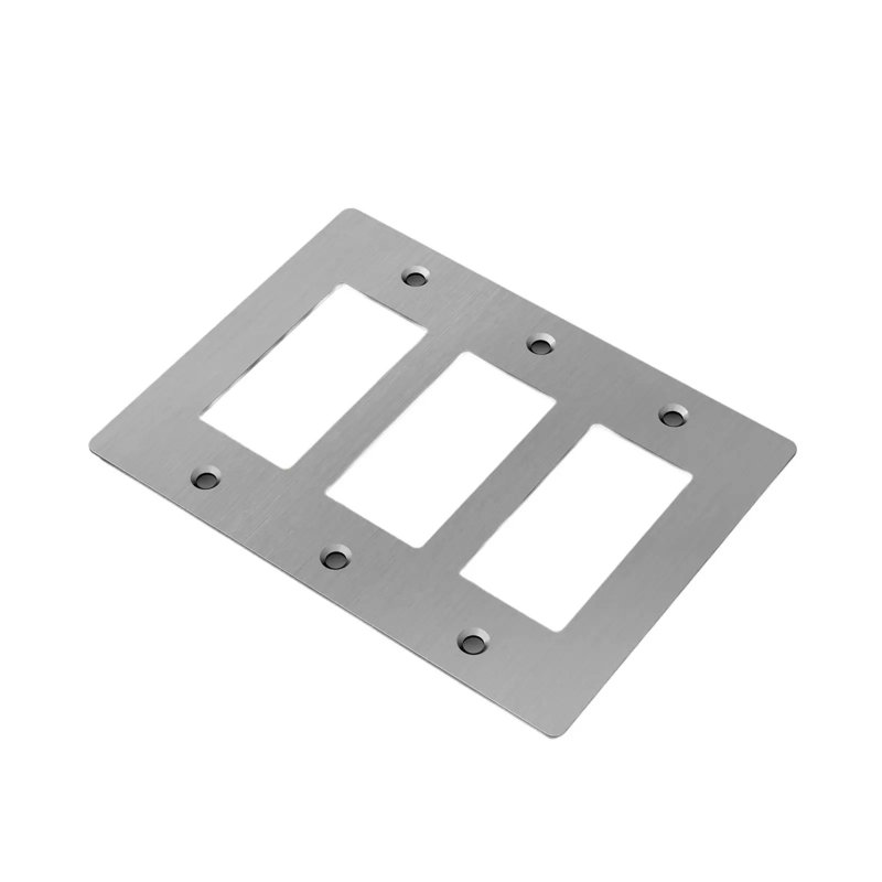 Plaque 3 G / sans logo, Acier