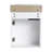 Abeel 16.82'' Single Bathroom Vanity with Ceramic Top