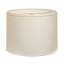 Abat-jour tambour en lin blanc-122876989