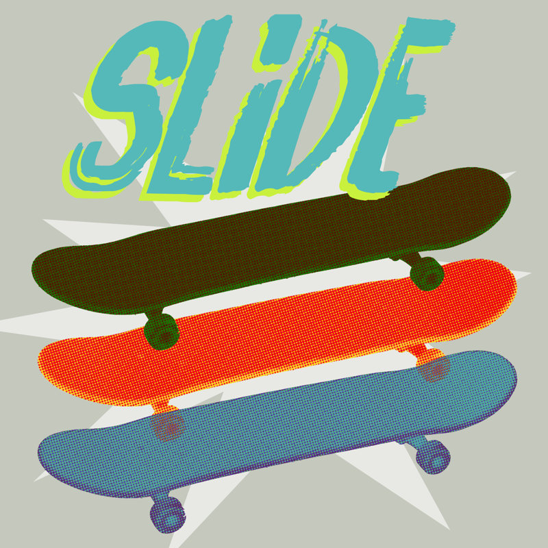SK8R II by Jarman Fagalde - Wrapped Canvas Print, 122cm H x 122cm W