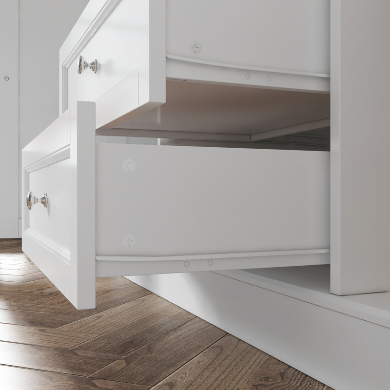 Commode à langer moderne avec rangement solide