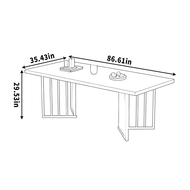 Hilja, 29.53"H x 86.61"L x 35.43"W