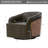 Genuine Leather Swivel Barrel Chair(Set Of 2)-223032016